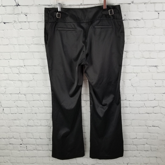 CHAPTER ONE | stretch satiny straight leg pants - Picture 4 of 6
